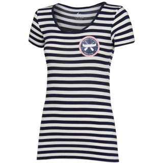 T-shirt femme Progress Vltava bleu / blanc