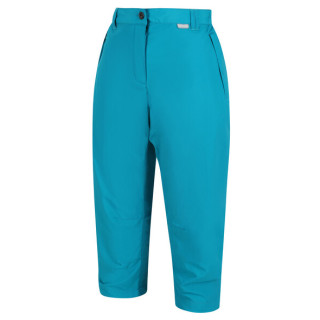 Pantalon 3/4 femme Regatta Chaska Capri II turquoise Enamel