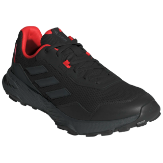 Chaussures de running hommes Adidas Tracefinder noir / rouge CBLACK/GRESIX/SOLRED