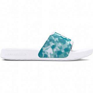 Pantoufles femme Under Armour W Ignite Select Graphic blanc / bleu White/RadialTurquoise/White