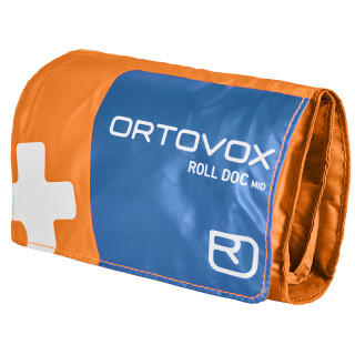 Trousses de secours Ortovox First Aid Roll Doc Mid orange ShockingOrange