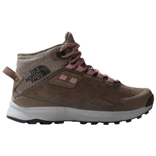 Chaussures femme The North Face W Cragstone Leather Mid Wp brun BIPARTISAN BROWN/MELDGREY