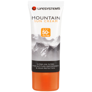 Crème solaire Lifesystems Mountain SPF50+ Sun Cream 50ml blanc