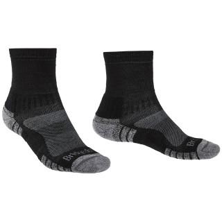 Chaussettes Bridgedale Hike LW MP 3/4 Crew noir / argenté Black/Silver/