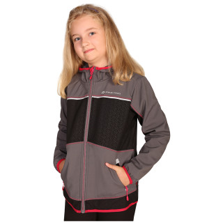 Veste softshell enfant Alpine Pro Stormo 2 gris / rose