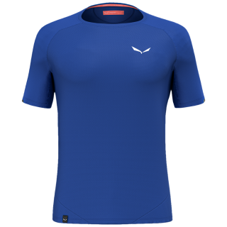 T-shirt homme Salewa Pedroc Ptc Delta M T-Shirt bleue electric