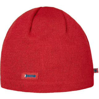 Bonnet laine mérinos Kama AW19 rouge red