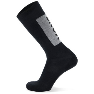 Chaussettes Mons Royale Atlas Merino Snow Sock vert Black