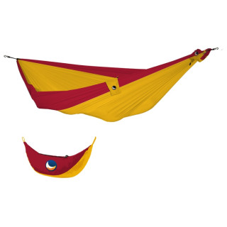 Hamac Ticket to the moon King Size Hammock jaune / rouge DarkYellow/Burgundy