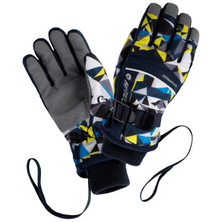 Gants enfant Hi-Tec Harri Jr bleu / gris Dress Blue/Skydiver/Sulphur Spring