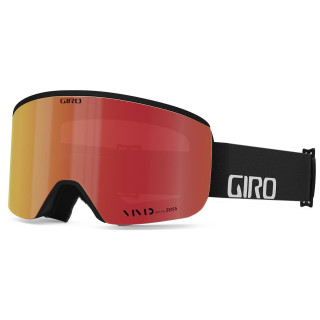 Masques ski Giro Axis Black Wordmark Vivid Ember/Vivid Infrared (2skla) vert VividEmber/VividInfrared