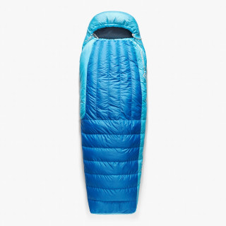 Sac de couchage en plumes Sea to Summit Trek -1C Long bleu / bleue claire Snorkel Blue