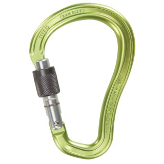 Mousqueton Climbing Technology Axis HMS SG green green/gray