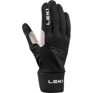 Gants de course Leki PRC Premium vert black-sand