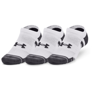 Jeu de chaussettes Under Armour Performance Cotton 3pk NS blanc White / White / Mod Gray