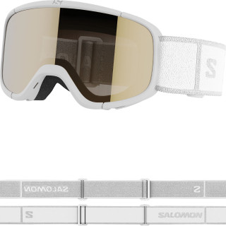 Masques de ski enfant Salomon Lumi Access blanc White