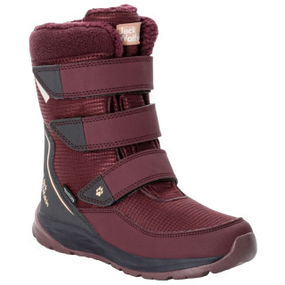 Bottes d'hiver enfant Jack Wolfskin Polar Boot Texapore High Vc K rouge boysenberry