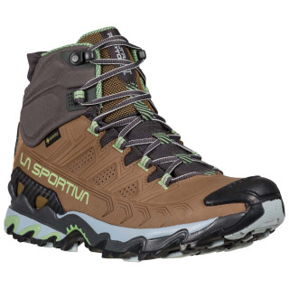 Bottes randonnée femme La Sportiva Ultra Raptor II Mid Leather Woman GTX brun Taupe/Sage