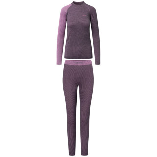 Sous-vêtements thermique femme Viking Mounti Set violet purple