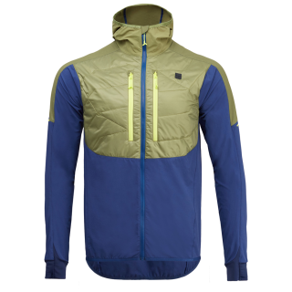 Veste homme Silvini Core bleue navy-olive