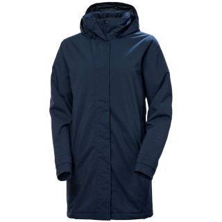 Manteau d'hiver femme Helly Hansen W Sanna Ins Rain Coat bleue Navy