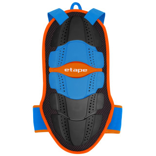 Protection dorsale enfant Etape Junior Fit noir / orange Black/Blue