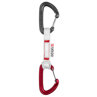 Set dégaines Ocún KESTREL QD BIO-DYN-RING 15 mm 10 cm 6-pack rouge Red