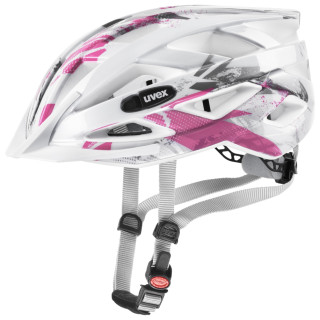 Casque vélo Uvex Air wing blanc White/Pink