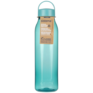 Bouteille Sistema OBP Hydrate se zabudovaným držadlem 700 ml green