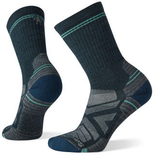 Chaussettes femme Smartwool W Performance Hike Light Cushion Crew green TwilightBlue