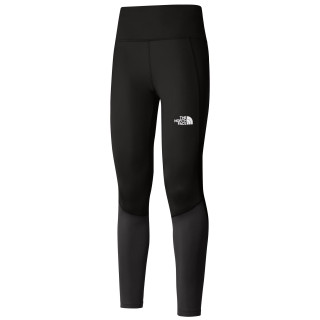 Leggings femmes The North Face W Trail Run Tight vert Tnf Black/Asphalt Grey