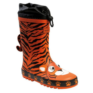 Bottes enfants Regatta Mudplay Jnr noir / orange Blazeoratigr