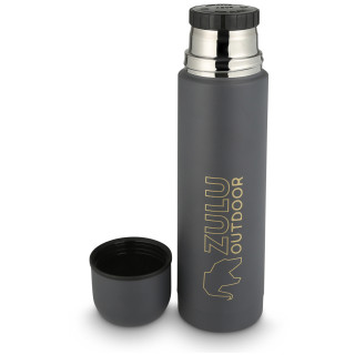 Thermos Zulu Vacuum Flask 0,5L gris / jaune grey/yellow