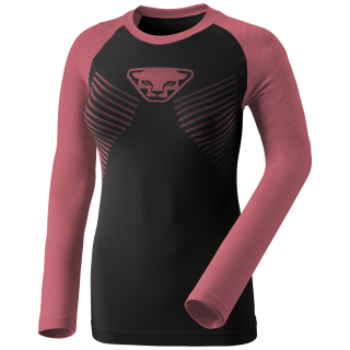 T-shirt fonctionnel femme Dynafit Speed Dryarn W L/S Tee rose / noir dark rose/0910