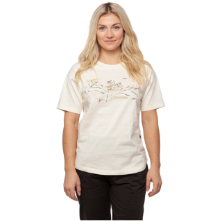 T-shirt femme Chillaz Leoben Grasses beige creme