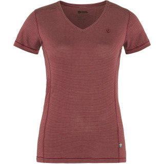 T-shirt fonctionnel femme Fjällräven Abisko Cool T-Shirt W rouge Pomegranate Red