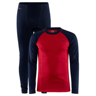 Ensemble homme Craft Core Warm Baselayer rouge / bleu BlazeLychee