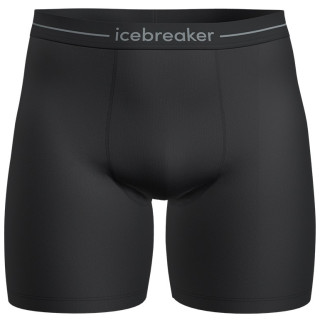 Caleçon homme Icebreaker M Anatomica Long Boxers vert Black