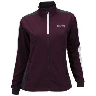 Veste softshell femme Swix Cross W bordeau Dark Aubergine