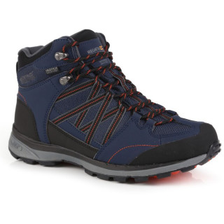 Chaussures homme Regatta Samaris Mid II bleu / orange Navy/Btsalmo