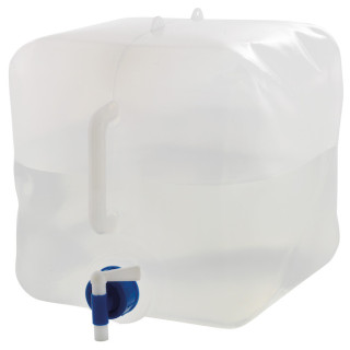 Bidon pliable Outwell Water Carrier 10L blanc Transparent