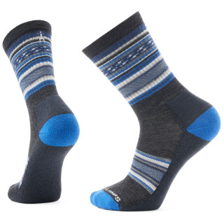 Chaussettes Smartwool Everyday Regarita Crew bleue / noir Laguna Blue