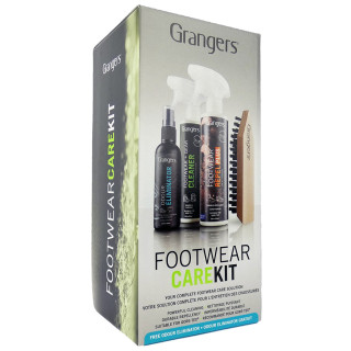 Kit nettoyage Granger's Footwear Care Kit vert