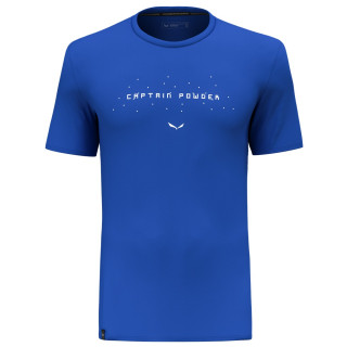 T-shirt homme Salewa Pure Snow CPTN DRY T-SHIRT M. bleue 8620 - electric