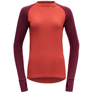 T-shirt fonctionnel femme Devold Expedition Shirt W rouge Beetroot