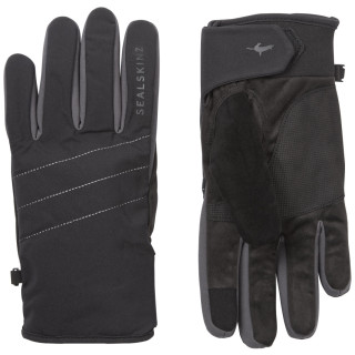 Gants imperméables SealSkinz Lyng noir / gris Black