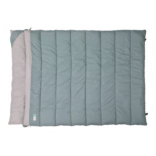 Sac de couchage - couverture Vango Shangri-La Light Double turquoise - gris abyss