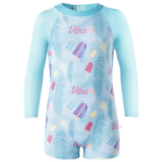 Maillot bain enfant Aquawave Uvio Baby bleu clair Ice Cream Print