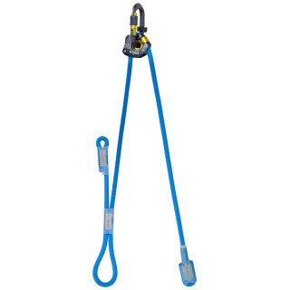 Sangle absorbeur énergie Climbing Technology Tuner-Y bleue light blue