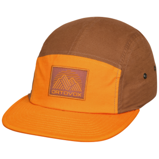 Casquette Ortovox Mtn Stripe Cap brun bristle brown